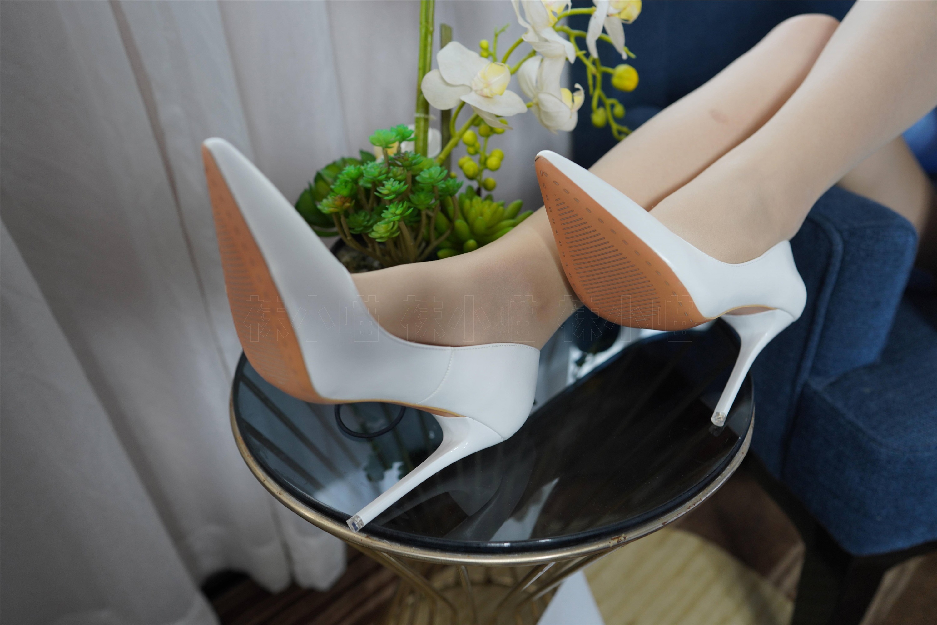 kittyWawa袜小喵  KT252 浅蓝连衣裙